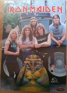 IRON MAIDEN Powerslave Ära Poster!!!!!!! Judas Priest/Bruce Dickinson/Dio/Saxon - Bild 1 von 1