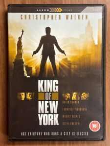 King Of New York DVD 1990 Gangster Crimen Película Clásica Arrow Vídeo