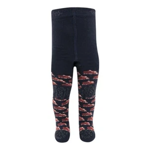 ✿ EWERS ✿ Baby Jungen Strumpfhose Krabbelstrumpfhose Feuerwehr blau Gr.74-86 - Bild 1 von 1