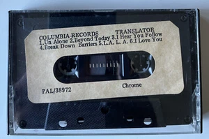 TRANSLATOR No Time Like Now ADVANCE CASSETTE PROMO 1983 New Wave Rock ~ Rare - Picture 1 of 3