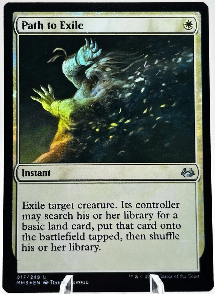 Path to Exile 017/249 Foil Modern Masters 2017 MM3 MTG NM - Image 1 of 2