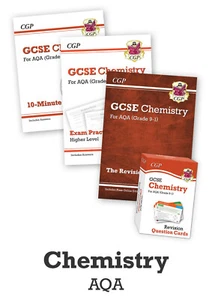 GCSE Catch-Up Revision Essentials Bundle: AQA Chemistry + Online Edition by CGP - Picture 1 of 4