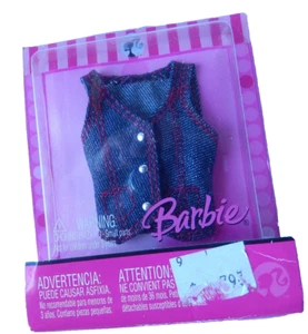 Barbie Fashion Fever Gilet Denim con Cuciture Rosse L3334 Mattel 2007 - Foto 1 di 3