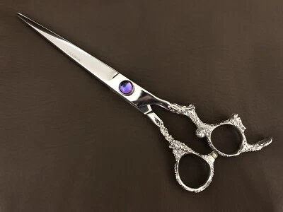 7 Inch Dragon Handle Professional Hair Cutting Scissor Shears Barber Salon C440 - Image 1 of 4