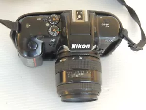 USATO - Fotocamera Nikon N5005 35mm con obiettivo Quantaray 35-80mm AF NON TESTATA COSÌ COM'È - Foto 1 di 17