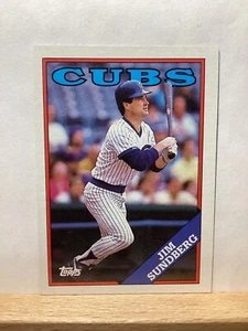 Tarjeta de béisbol Topps 1988: Jim Sundberg, Chicago Cubs - Tarjeta #516 - Imagen 1 de 2