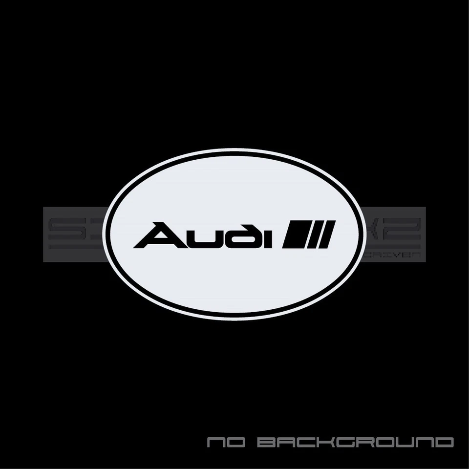 Audi Sport Circle Decal Sticker RS S4 S5 S3 RS7 A4 A3 A5 A6 A7 A8  Pair - Image 1 of 1