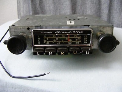 Autoradio Becker Grand Prix, gebraucht, guter Empfang, Suchlauf funktioniert. - Bild 1 von 4