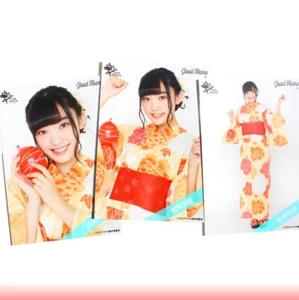 "Last idol Ruka Aizawa ""Yukata 2018" 3 fotos conjunto completo - Imagen 1 de 1