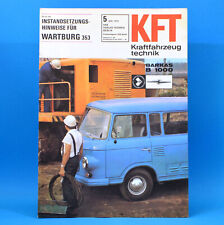 DDR KfT Kraftfahrzeugtechnik 5/1972 Barkas B 1000 Saviem V 901/2 Renault 5 21