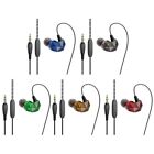 Earphones High-quality Line Sturdy TPE Wires Comfortable to Wear Microphone
