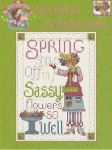 Sassy Spring by Alma Lynne cross stitch pattern - Picture 1 of 1