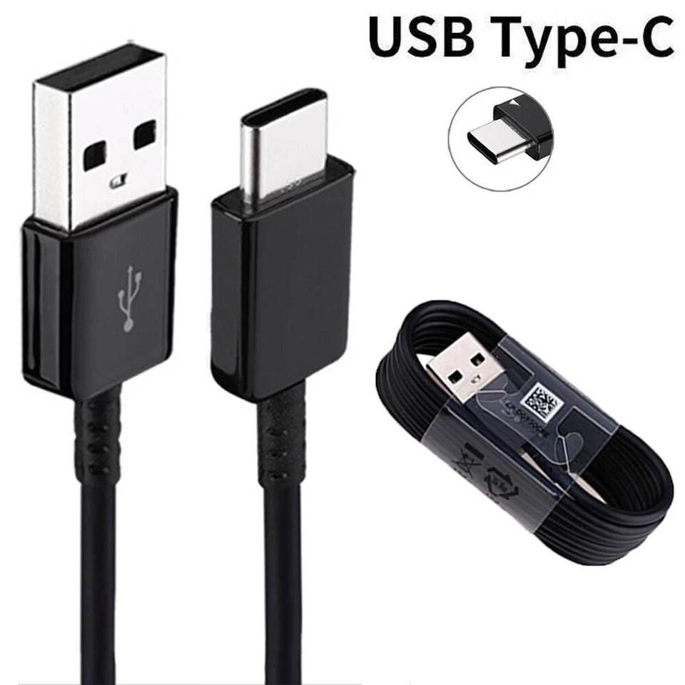 For Samsung USB Type C Fast Charger Cable Galaxy S23 Ultra S22 S21 S20 Note 10 9 - Image 1 of 4