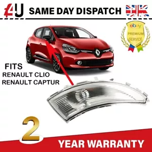 FLÜGELSPIEGEL BLINKLEUCHTE FAHRERSEITE FÜR RENAULT CAPTUR CLIO MK4 AB 2012- - Bild 1 von 5