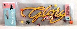 EK Success Glory Days Title Scrapbook Stickers SPJT78 - Picture 1 of 1