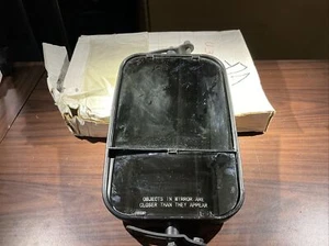 NUEVO Cabezal de Espejo Lateral H1 Humvee Hmmwv en Caja con Soporte M998 Negro LH 12480726 - Imagen 1 de 3