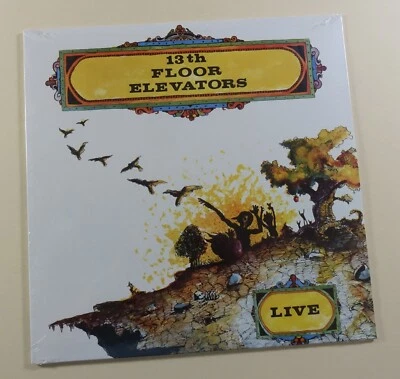 13th FLOOR ELEVATORS “Live" NEW Vinyl LP Record SEALED MINT 🎸 ROKY ERICKSON ♫ Foto 1 de 2
