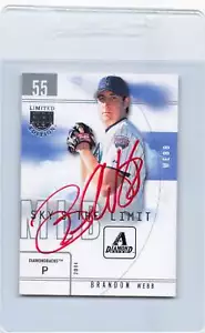 Skybox #9 2004 Brandon Webb Diamondbacks firmado automático *K1640 - Imagen 1 de 2