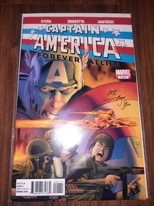 Captain America: Forever Allies #1 Marvel Comics Signed Roger Stern October 2010 - Picture 1 of 2