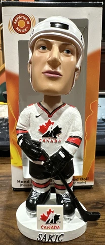 Joe Sakic Bobble Dobble Team Canada Bobblehead NHL Hockey Colorado Avalanche Cover