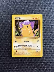 Pokemon Karte - Pikachu - 58/102 - Base Set Deutsch - Near Mint - Bild 1 von 3