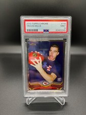 2013 Topps Chrome #118 Travis Kelce Rookie Card PSA 9 MINT