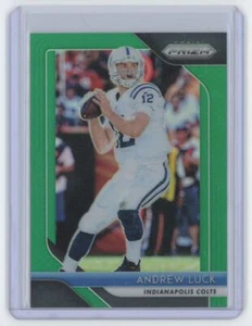 2018 PANINI PRIZM GREEN ANDREW LUCK . Indianapolis Colts #114 - Bild 1 von 2