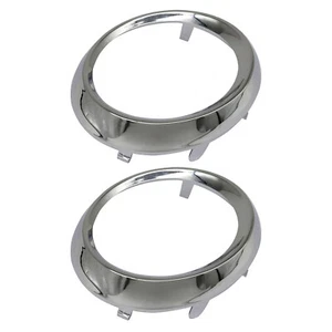 Pair For Toyota Sienna SE 2011-17 Fog Light Lamp Bezel Cover Chrome Trim Rings - Picture 1 of 10