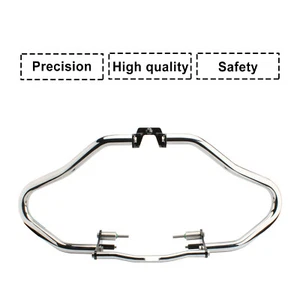Engine Guard Crash Bar Frame Protect Bumper Chrome Fit For Bmw R18 Classic 20-21 - Foto 1 di 12