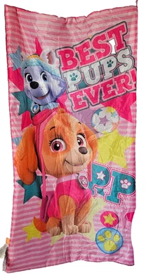 Nickelodeon Paw Patrol Toddler Sleeping Bag – Pink Skye & Everest, 20" x 44" - Image 1 of 4