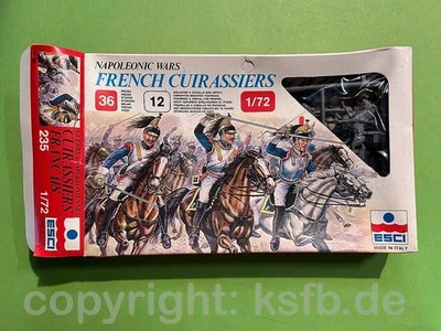 1:72 ESCI #235R Napoleon Frankreich französische Kürassiere Kavallerie Soldaten - Bild 1 von 3