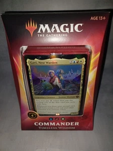 (SEALED, New) MTG Timeless Wisdom Commander Pre-con Ikoria 2020 English - Picture 1 of 6