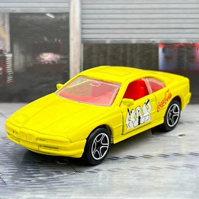 Matchbox BMW 850i Coca-Cola Yellow 1999 1:62 Diecast Car [19k] - Image 1 of 4