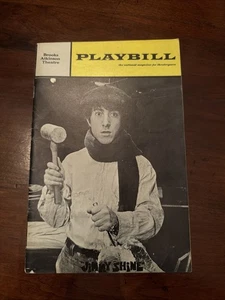 Jimmy Shine Broadway Playbill 1969 - Dustin Hoffman - Teatro Brooks Atkinson - Imagen 1 de 9