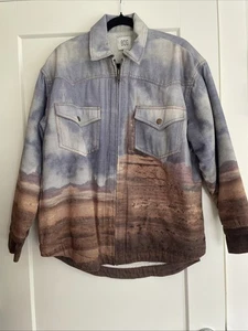 BDG Rayne Twill Boyfriend Hemdjacke Größe M  - Bild 1 von 4