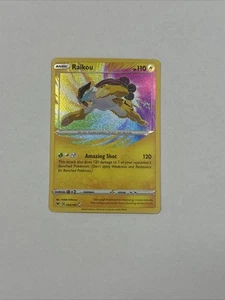 Raikou 50/185 Increíble Raro Holo Pokemon Vivid Voltage Casi Nuevo - Imagen 1 de 2
