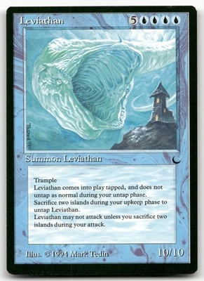 Leviathan (NM) The Dark DRK Magic MTG - Image 1 of 2