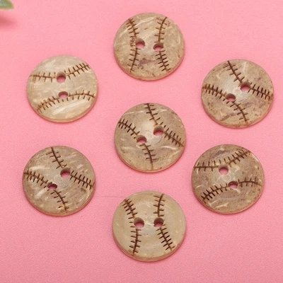 (Style 1)14-15mm 100pcs/bag 4-Holes Round Buttons Sew Tools Accessories Handmade - Image 1 of 4