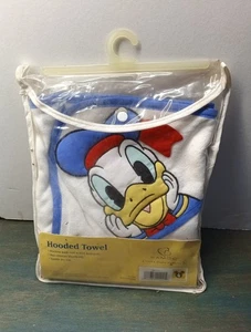Vintage Hamco Brand Donald Duck Hooded Towel For Baby - NIP - Fast Shipping  - Picture 1 of 6