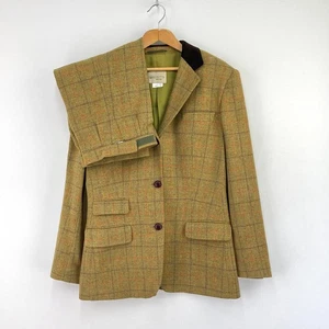 Beretta Tweed Jacket & Breeks Set Womens UK 12 Green Loden Wool Shooting Suit - Picture 1 of 21