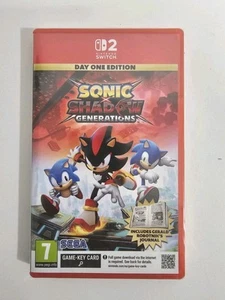 Sonic x Shadow Generations Nintendo Switch 2 Day One Edition - SEALED -FREE POST - Picture 1 of 2