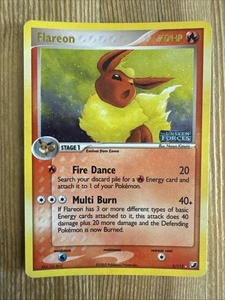 Flareon - 5/115 - Pokemon Ex Ex Unseen Forces Reverse Holo Card DMG - Picture 1 of 4