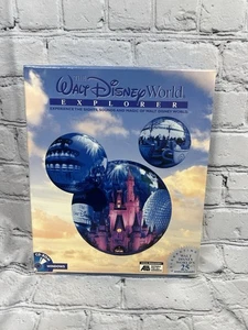 The Walt Disney World Explorer Vintage Interactive CD-ROM Windows - Picture 1 of 4