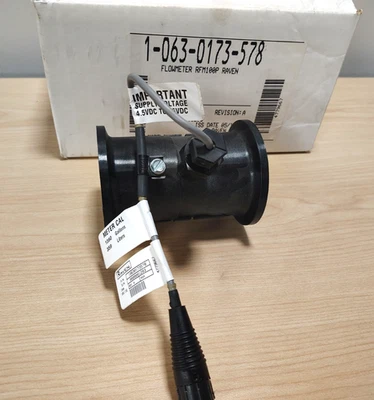 Raven RFM100P Poly Flow Meter M220 Flanged, 150 PSI, 5-100 GPM -063-0173-578 (6) - Image 1 of 4