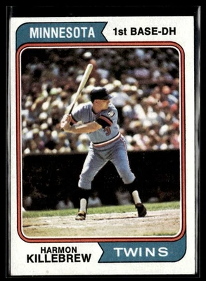 1974 Topps Harmon Killebrew EX/MT Set Break #400 - Image 1 of 2