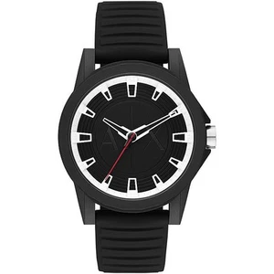 Mens Wristwatch ARMANI EXCHANGE BANKS AX2520 Silicone Black - Bild 1 von 3