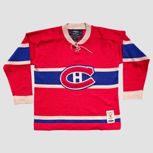 Montreal Canadiens Reebok Roger Edwards Vintage Hockey Y2k Trikot Gr. L NHL - Bild 1 von 12