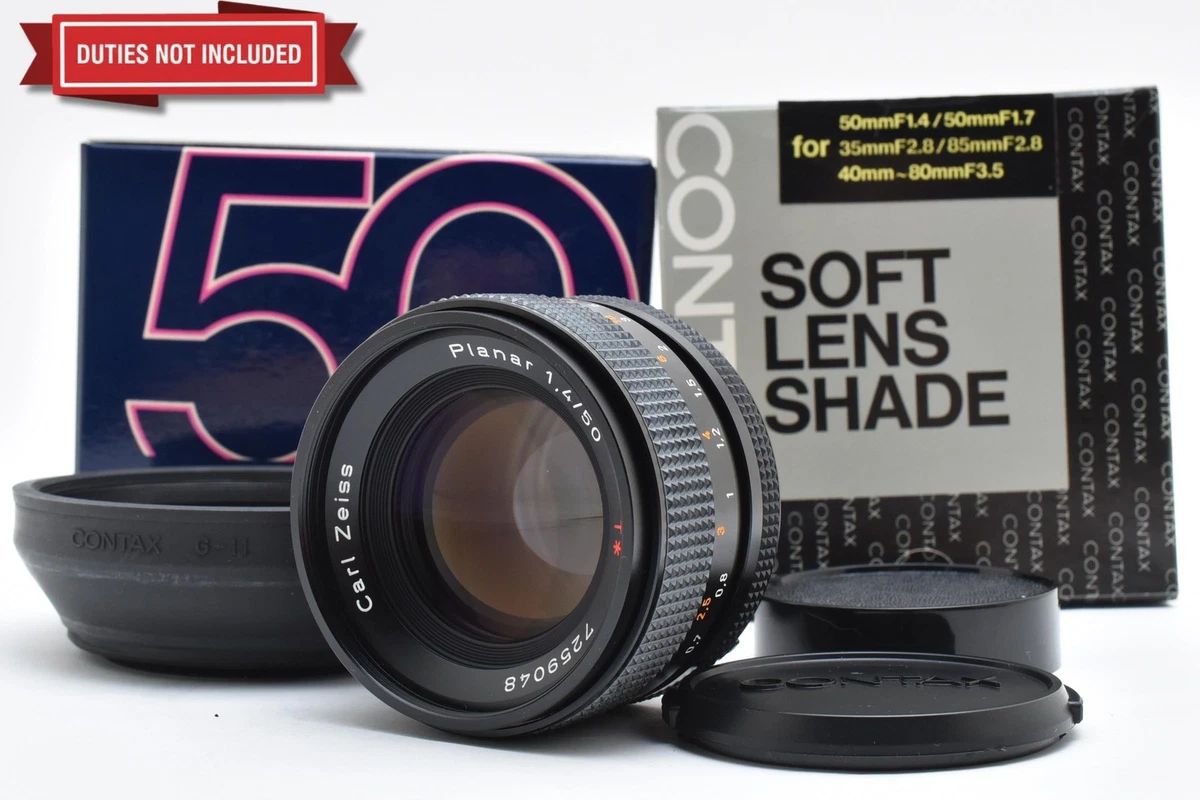 ZEISS Planar T* f/1.4 Camera Lenses for Contax for sale | eBay