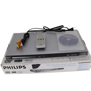 Phillips DVP5140 DVD Player DivX Ultra Playback * Bundled Box Remote Cables - Picture 1 of 10
