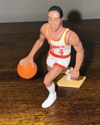 1991 Spud Webb Atlanta Hawks Стартовый состав Фигурка ~NBA~Отличное состояние товара - Изображение 1 из 2